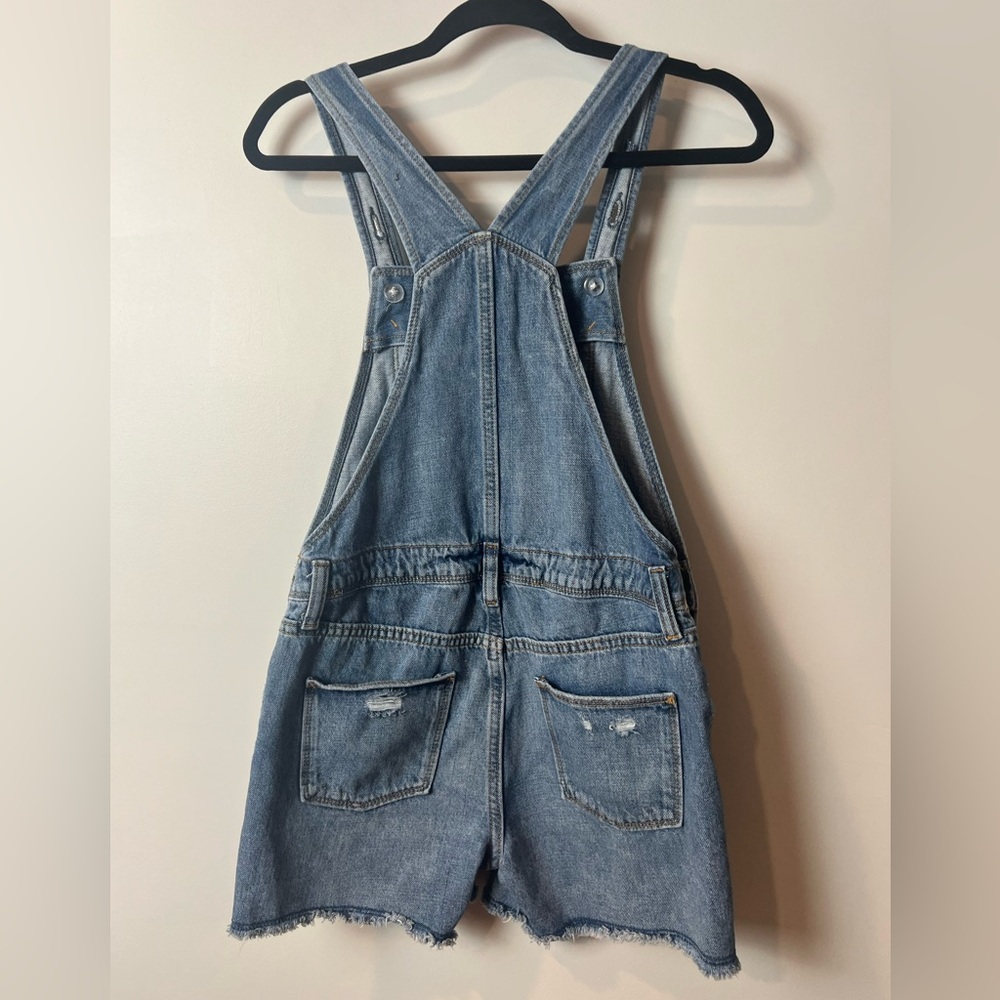 Old Navy Blue Denim Overalls - Picture 6 of 9